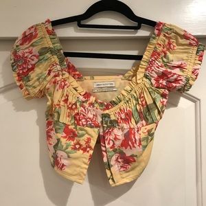 UO clasp floral top